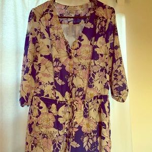 Flowered Romper